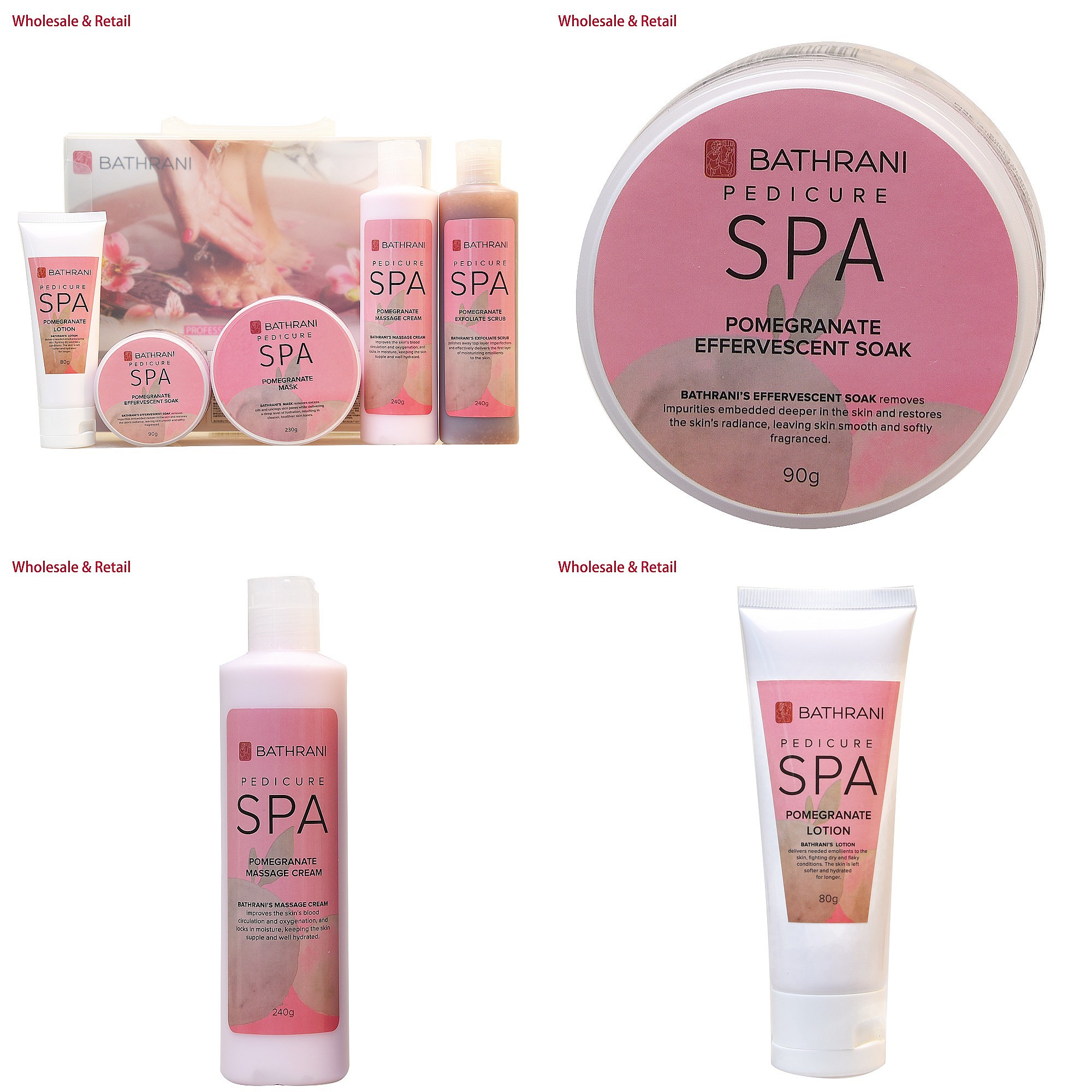 Luxury Skincare Kit - Набор для спа-педикюра: 5-этапная система ухода