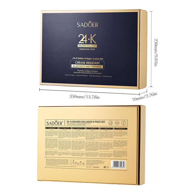 Набор для ухода за кожей с кол – обзор и цена Luxury Skincare Kit