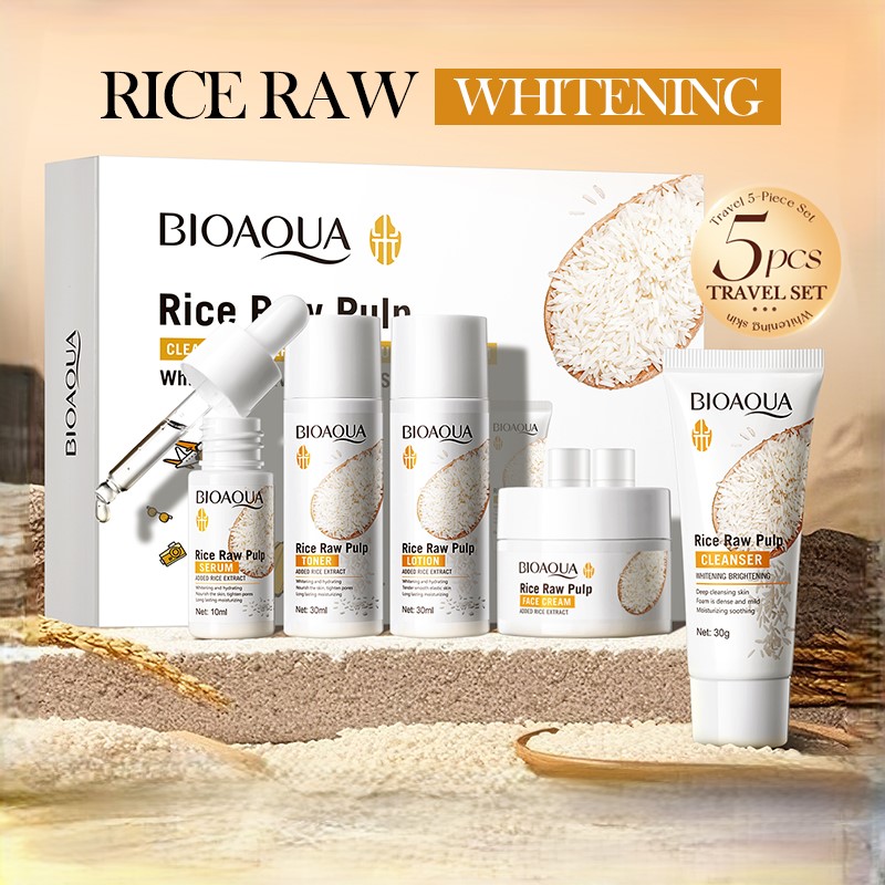 Набор для ухода за кожей с рис – обзор и цена Luxury Skincare Kit