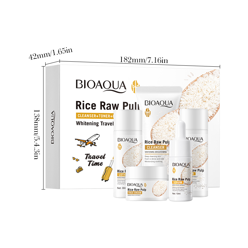 Набор для ухода за кожей с рис – обзор и цена Luxury Skincare Kit