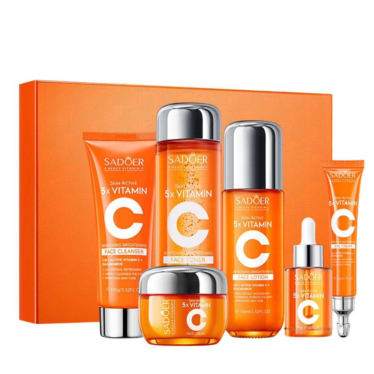 Подарочный набор из 6 предмето – обзор и цена Luxury Skincare Kit